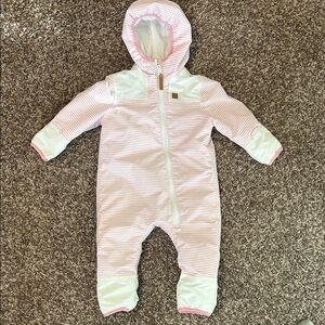 Pink and White Bunting 6-12M